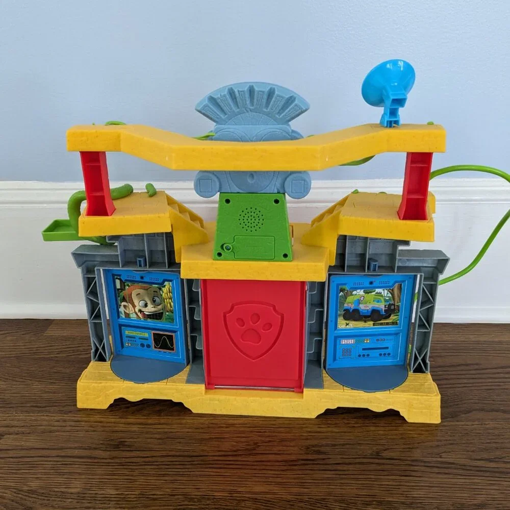⭐ Paw Patrol Monkey Temple & Tracker + Vehicle
